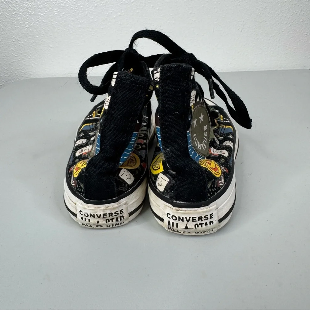 Converse Chuck Taylor Kid’s Camp Black‎ High Top Sneakers Size 11